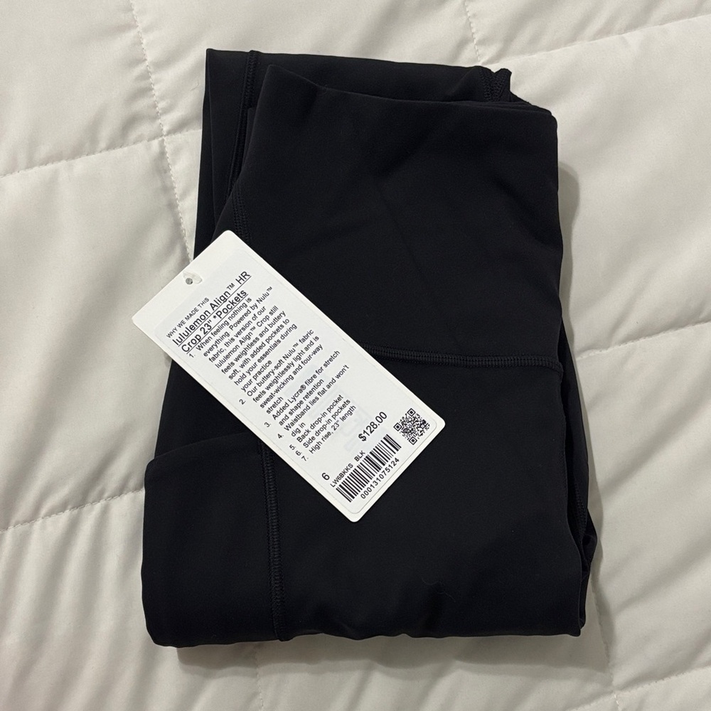 Lululemon Align HR Crop 23” Pockets